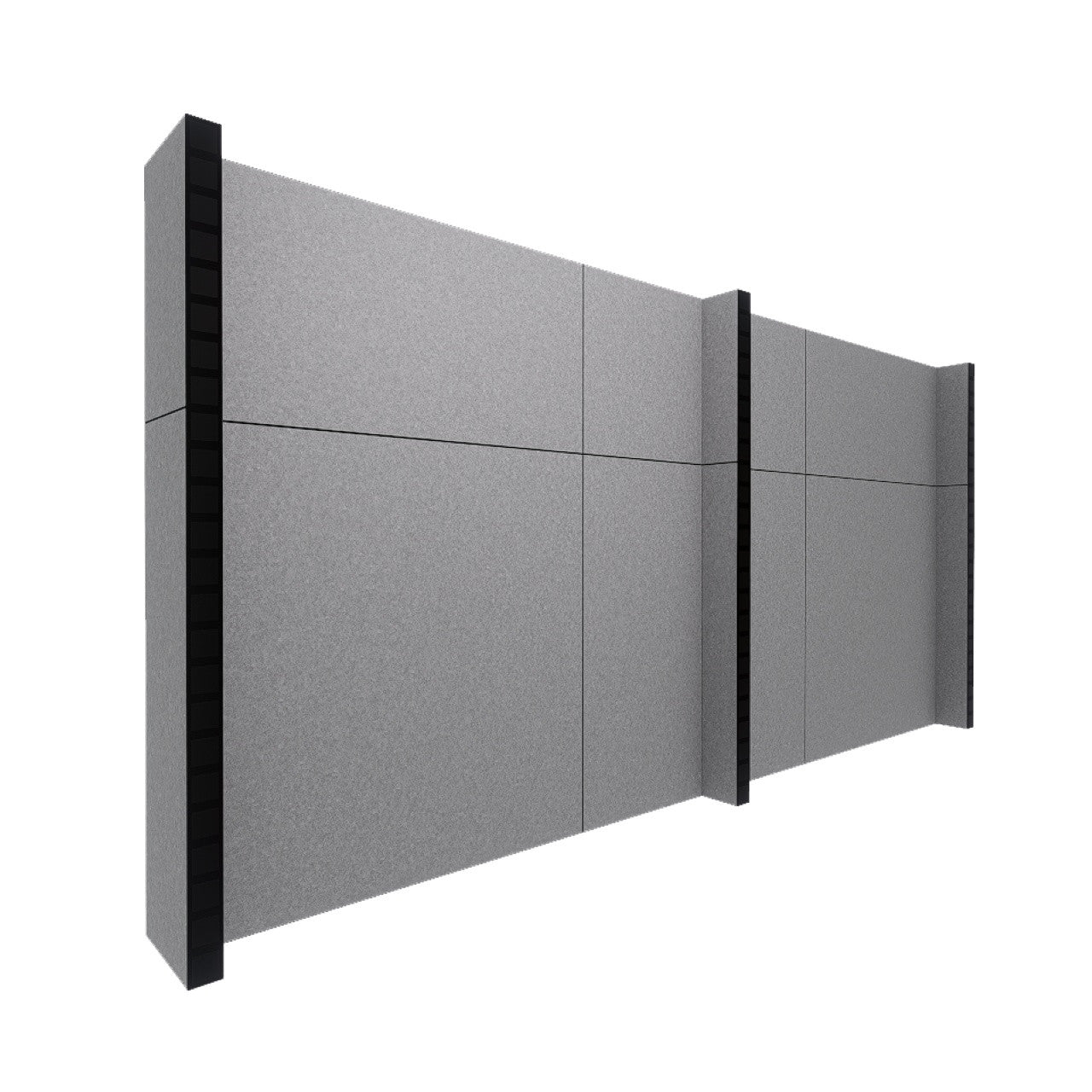 EverPanel® Simple Wall Kit - Black Trim