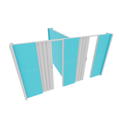 EverPanel® T-Shaped Wall Kit with 2 Doors
