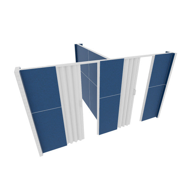 EverPanel® T-Shaped Wall Kit with 2 Doors