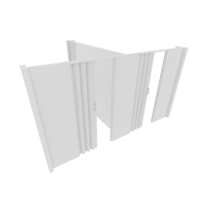EverPanel® T-Shaped Wall Kit with 2 Doors