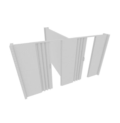 EverPanel® T-Shaped Wall Kit with 2 Doors