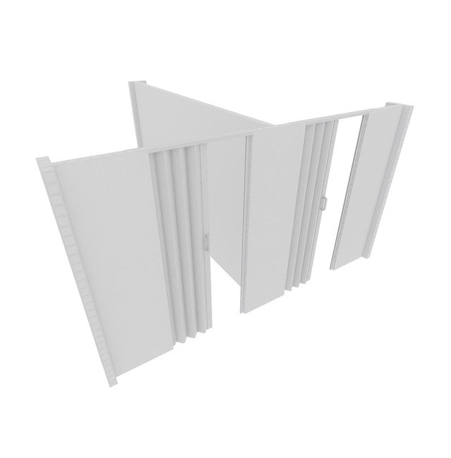 EverPanel® T-Shaped Wall Kit with 2 Doors