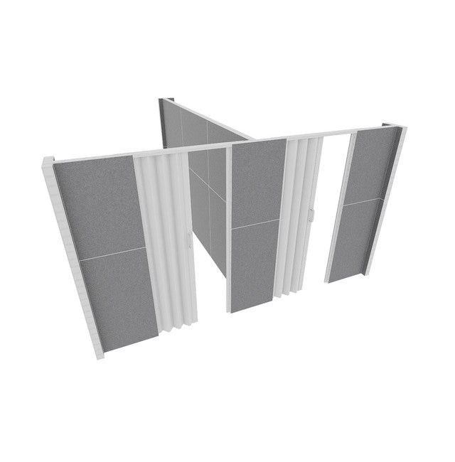EverPanel® T-Shaped Wall Kit with 2 Doors