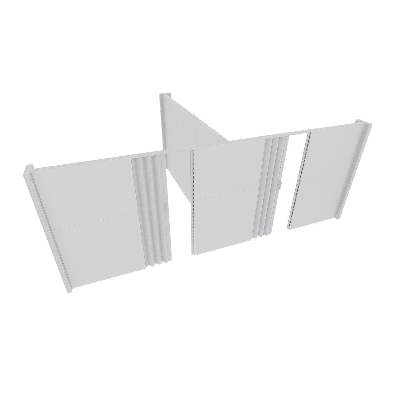 EverPanel® T-Shaped Wall Kit with 2 Doors