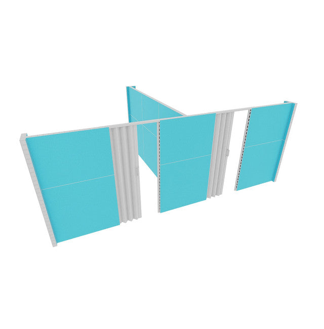 EverPanel® T-Shaped Wall Kit with 2 Doors