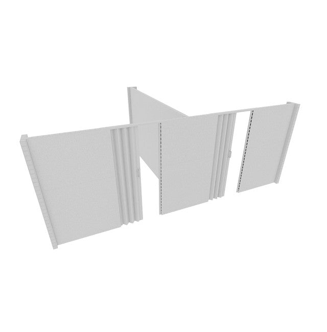 EverPanel® T-Shaped Wall Kit with 2 Doors