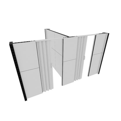 EverPanel® T-Shaped Wall Kit with 2 Doors