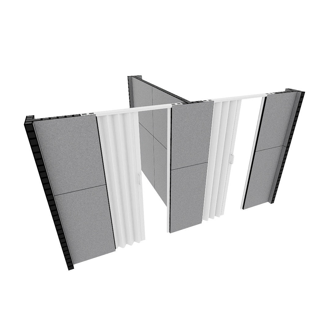 EverPanel® T-Shaped Wall Kit with 2 Doors