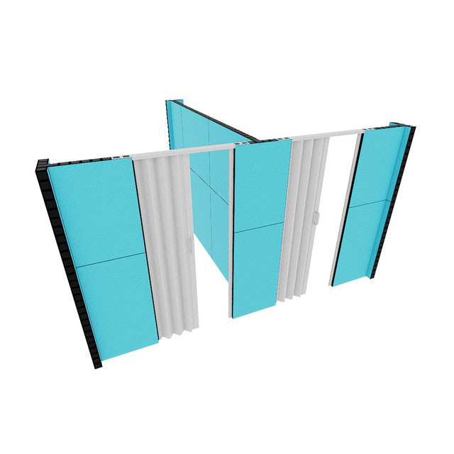 EverPanel® T-Shaped Wall Kit with 2 Doors