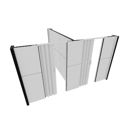 EverPanel® T-Shaped Wall Kit with 2 Doors