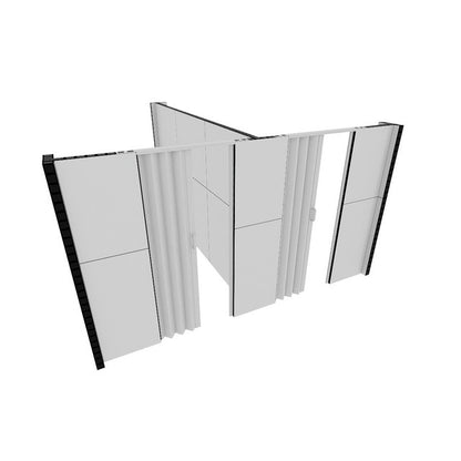 EverPanel® T-Shaped Wall Kit with 2 Doors