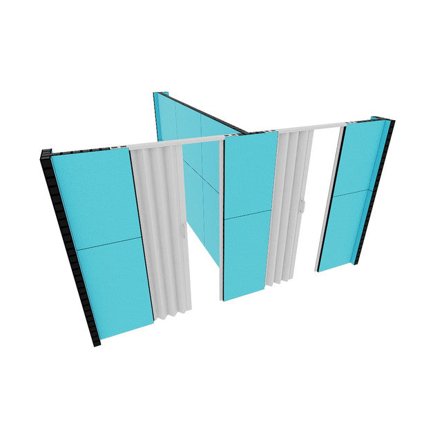 EverPanel® T-Shaped Wall Kit with 2 Doors