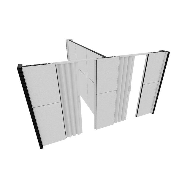 EverPanel® T-Shaped Wall Kit with 2 Doors