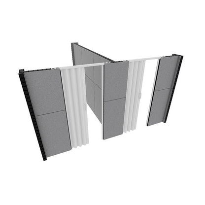 EverPanel® T-Shaped Wall Kit with 2 Doors