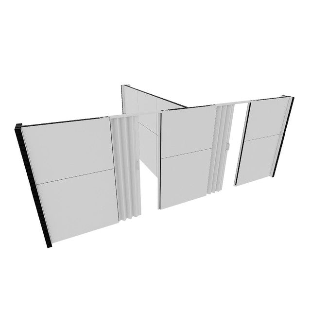 EverPanel® T-Shaped Wall Kit with 2 Doors
