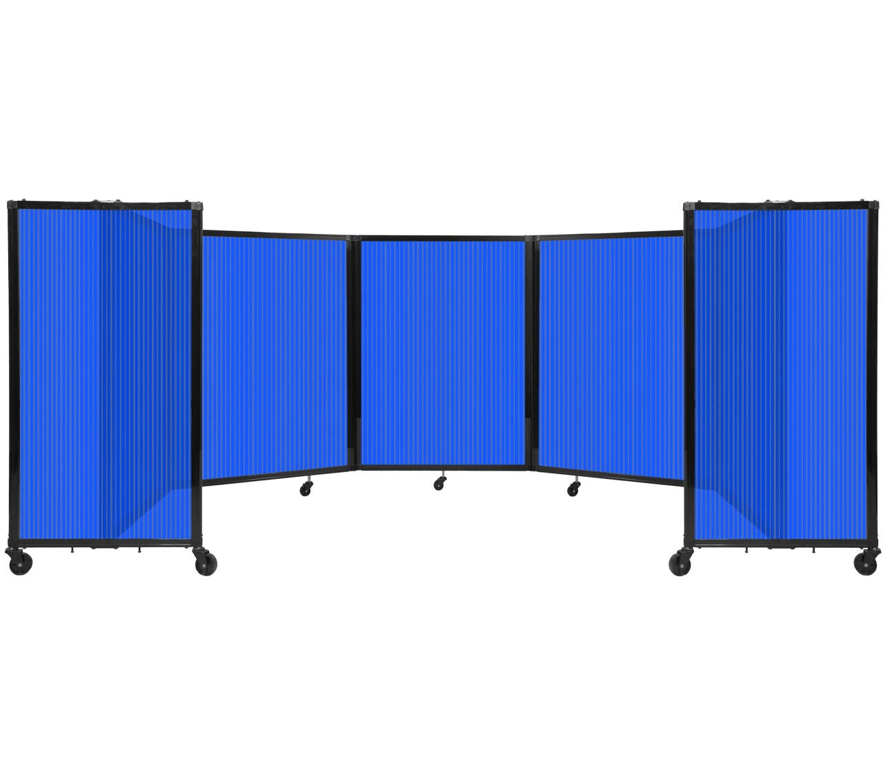 Polycarbonate Room Divider 360 Folding Portable Partition