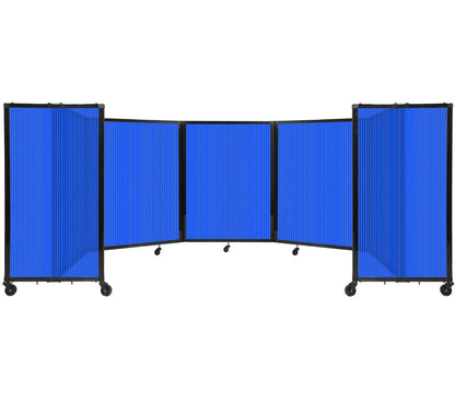 Polycarbonate Room Divider 360 Folding Portable Partition