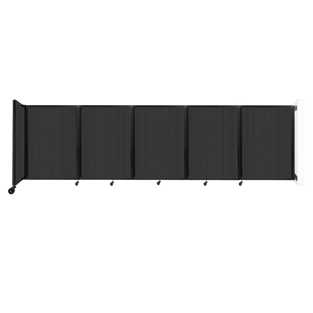 The Room Divider 360 Folding Partition, Wall-Mounted