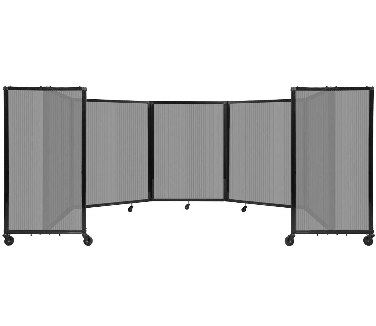 Polycarbonate Room Divider 360 Folding Portable Partition