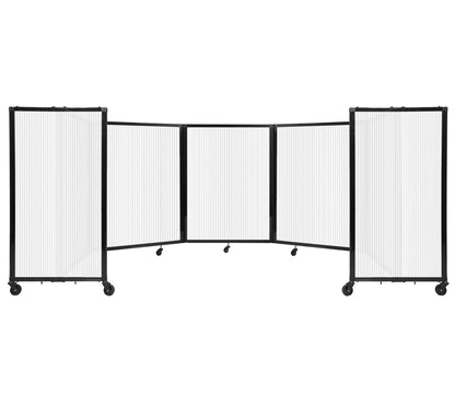 Polycarbonate Room Divider 360 Folding Portable Partition