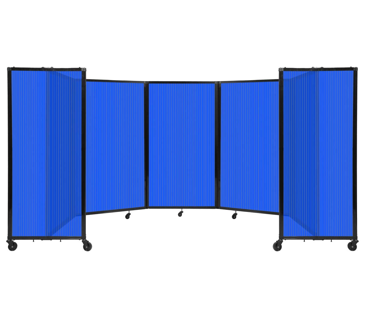 Polycarbonate Room Divider 360 Folding Portable Partition
