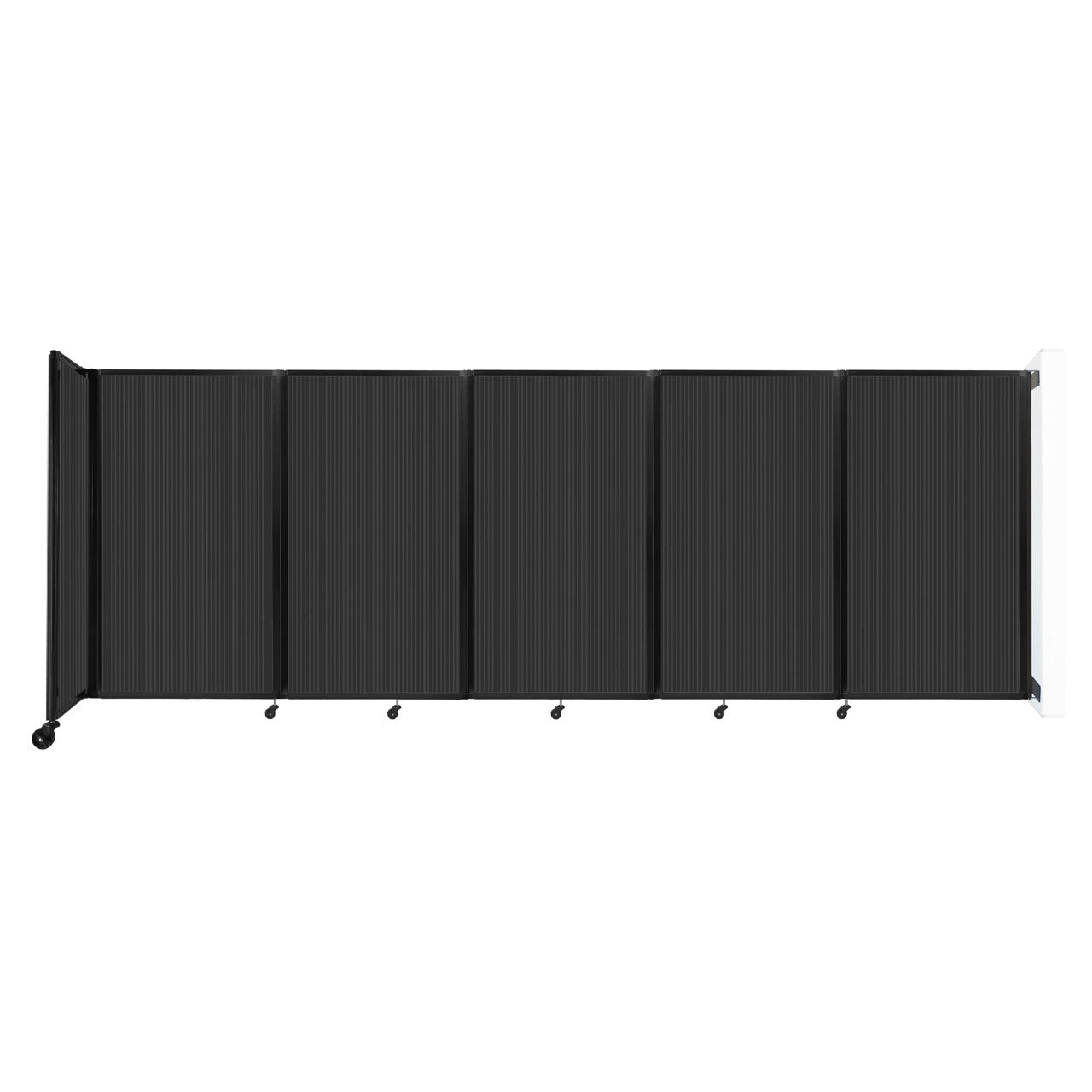 The Room Divider 360 Folding Partition, Wall-Mounted