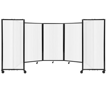 Polycarbonate Room Divider 360 Folding Portable Partition