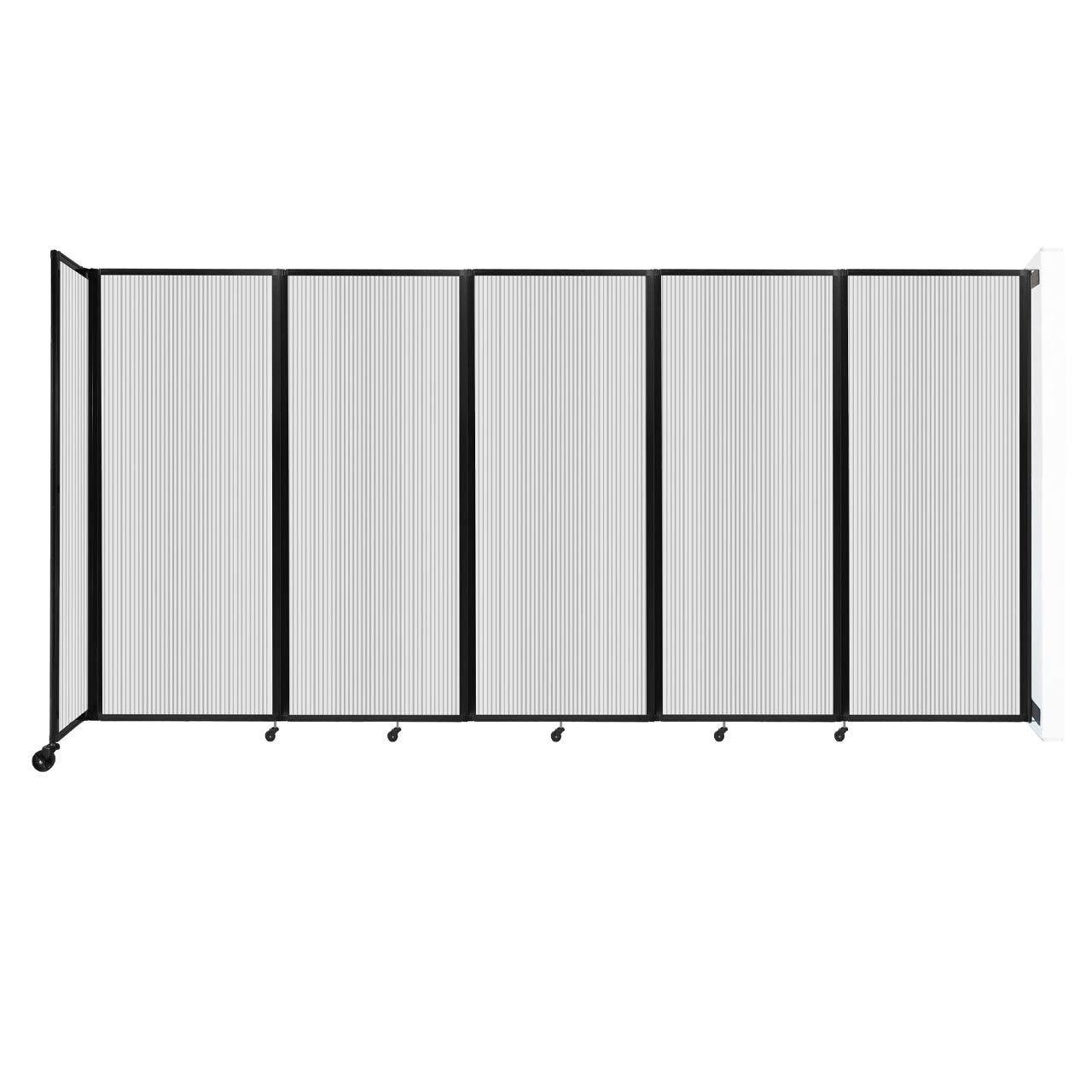 The Room Divider 360 Folding Partition, Wall-Mounted