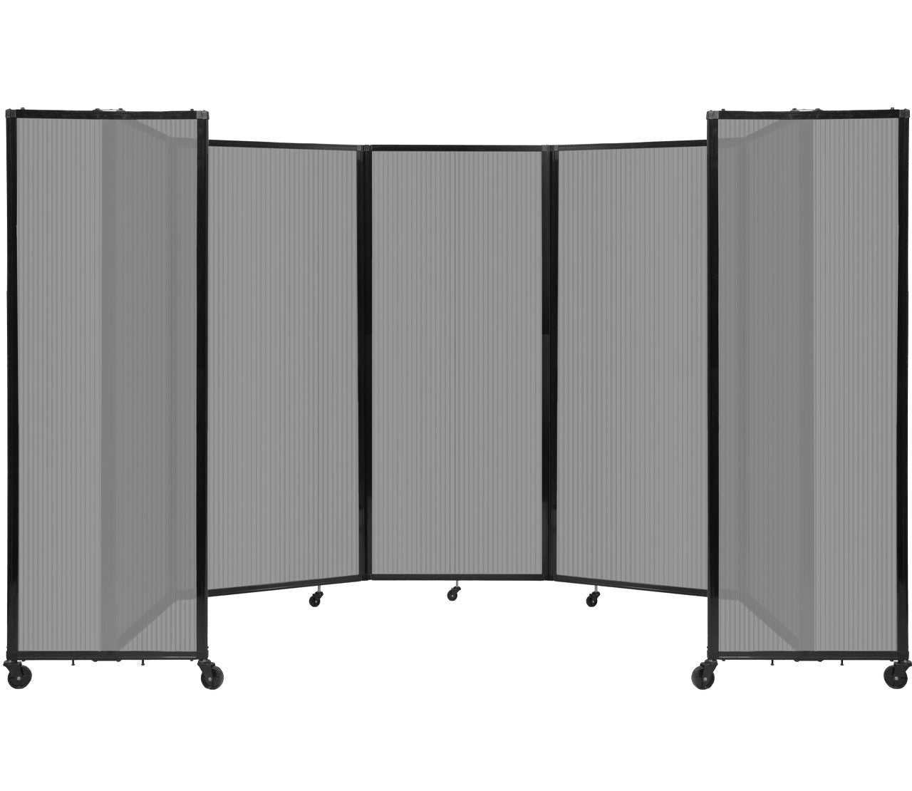 Polycarbonate Room Divider 360 Folding Portable Partition