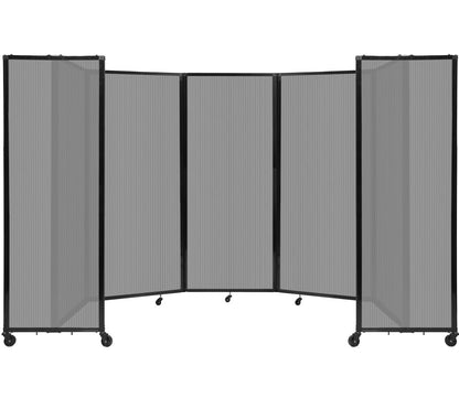 Polycarbonate Room Divider 360 Folding Portable Partition