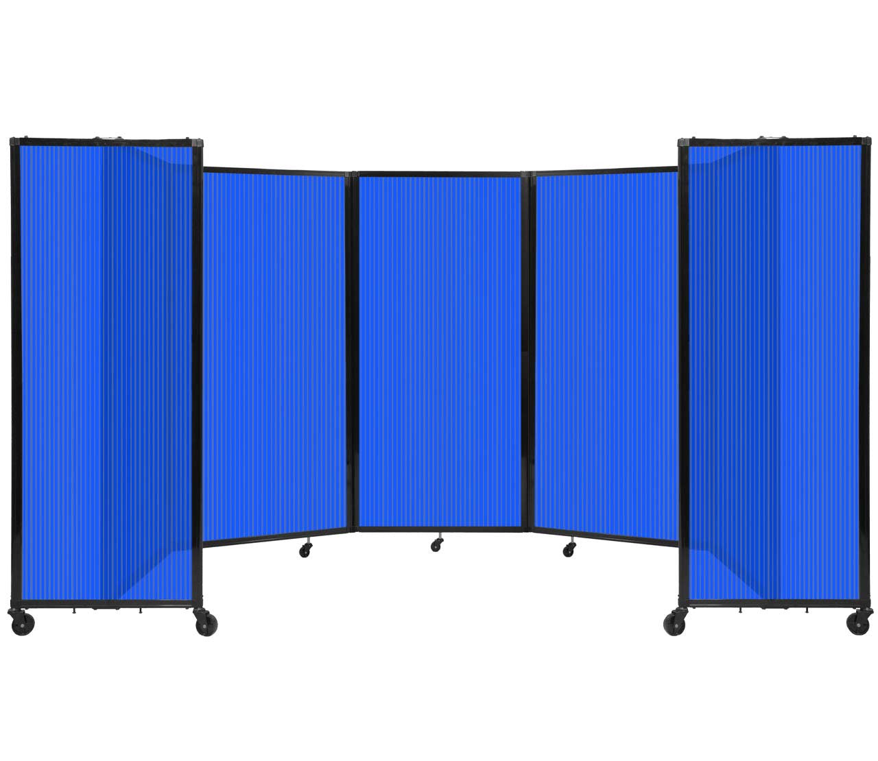 Polycarbonate Room Divider 360 Folding Portable Partition