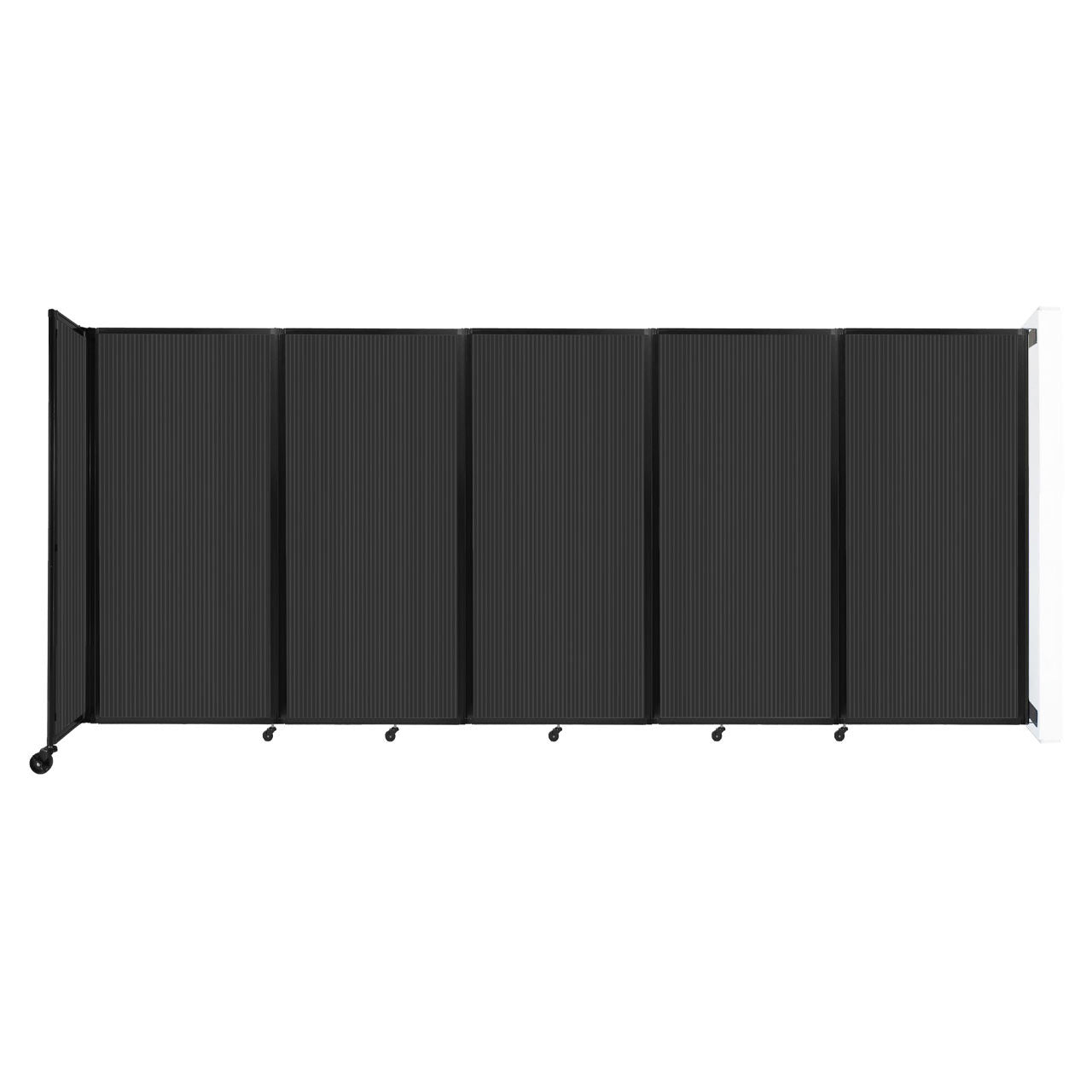The Room Divider 360 Folding Partition, Wall-Mounted