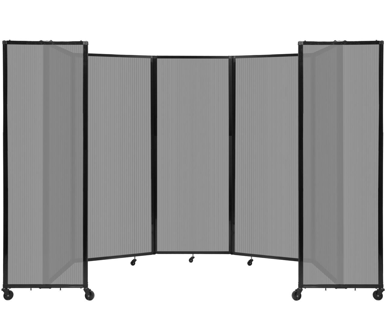 Polycarbonate Room Divider 360 Folding Portable Partition
