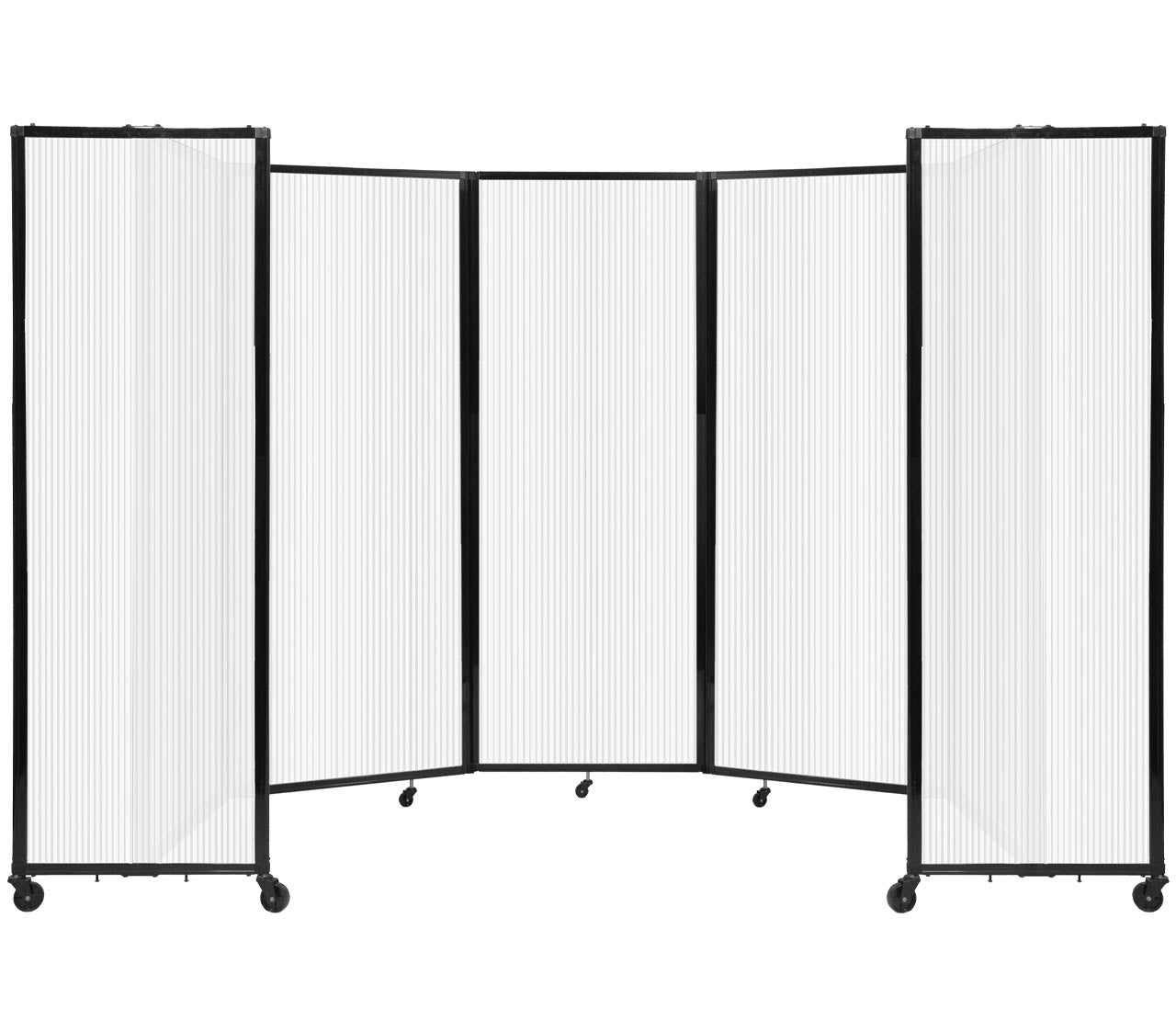 Polycarbonate Room Divider 360 Folding Portable Partition