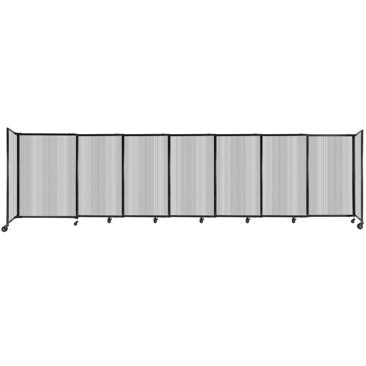 Polycarbonate StraightWall Sliding Portable Partition