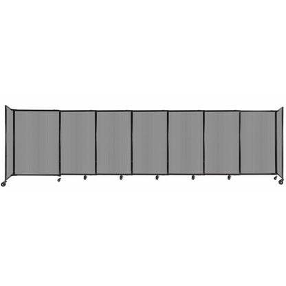 Polycarbonate StraightWall Sliding Portable Partition