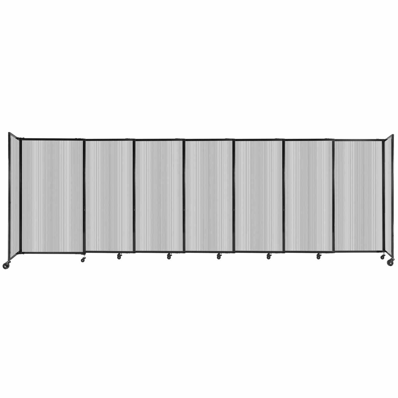 Polycarbonate StraightWall Sliding Portable Partition
