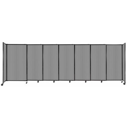 Polycarbonate StraightWall Sliding Portable Partition
