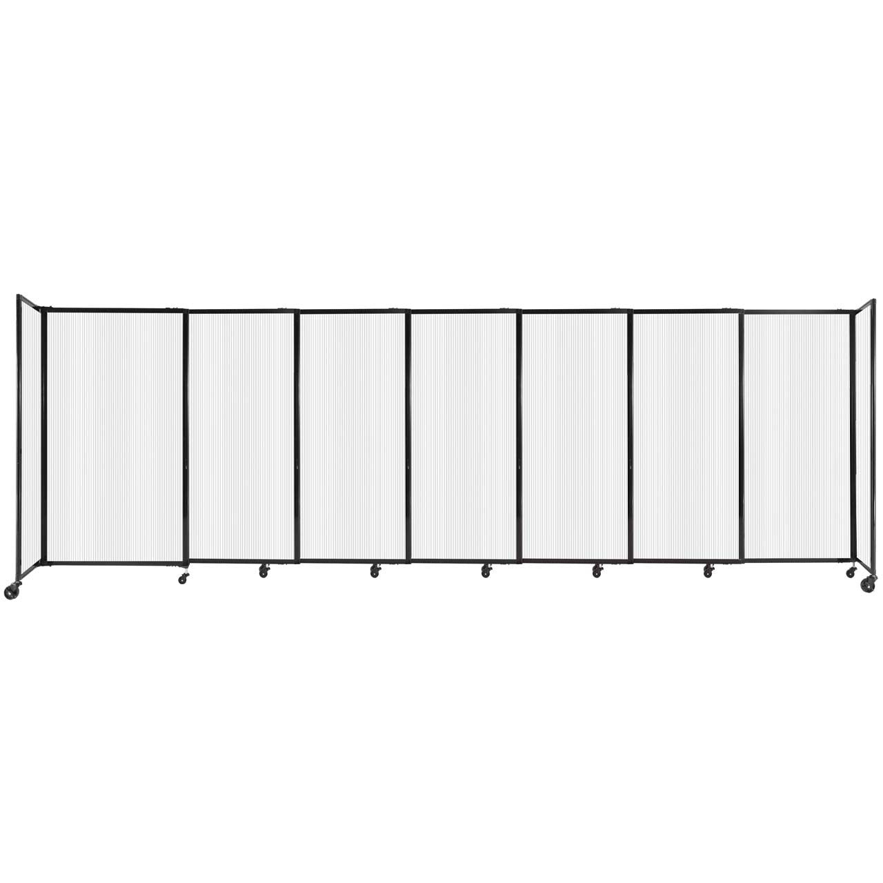Polycarbonate StraightWall Sliding Portable Partition