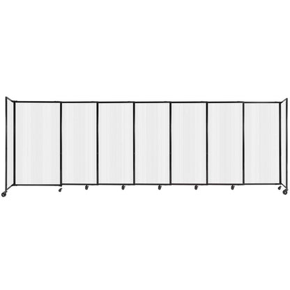 Polycarbonate StraightWall Sliding Portable Partition
