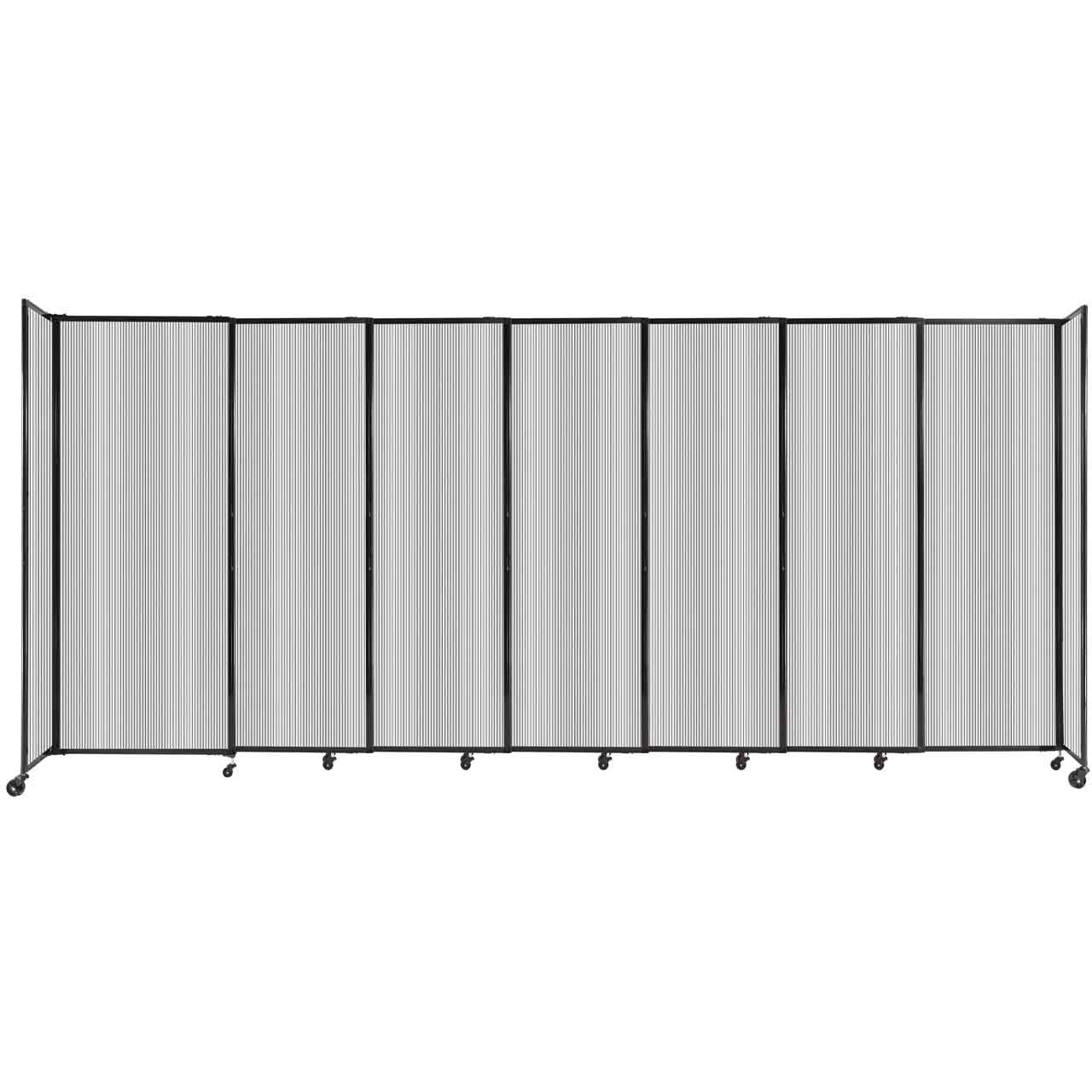 Polycarbonate StraightWall Sliding Portable Partition