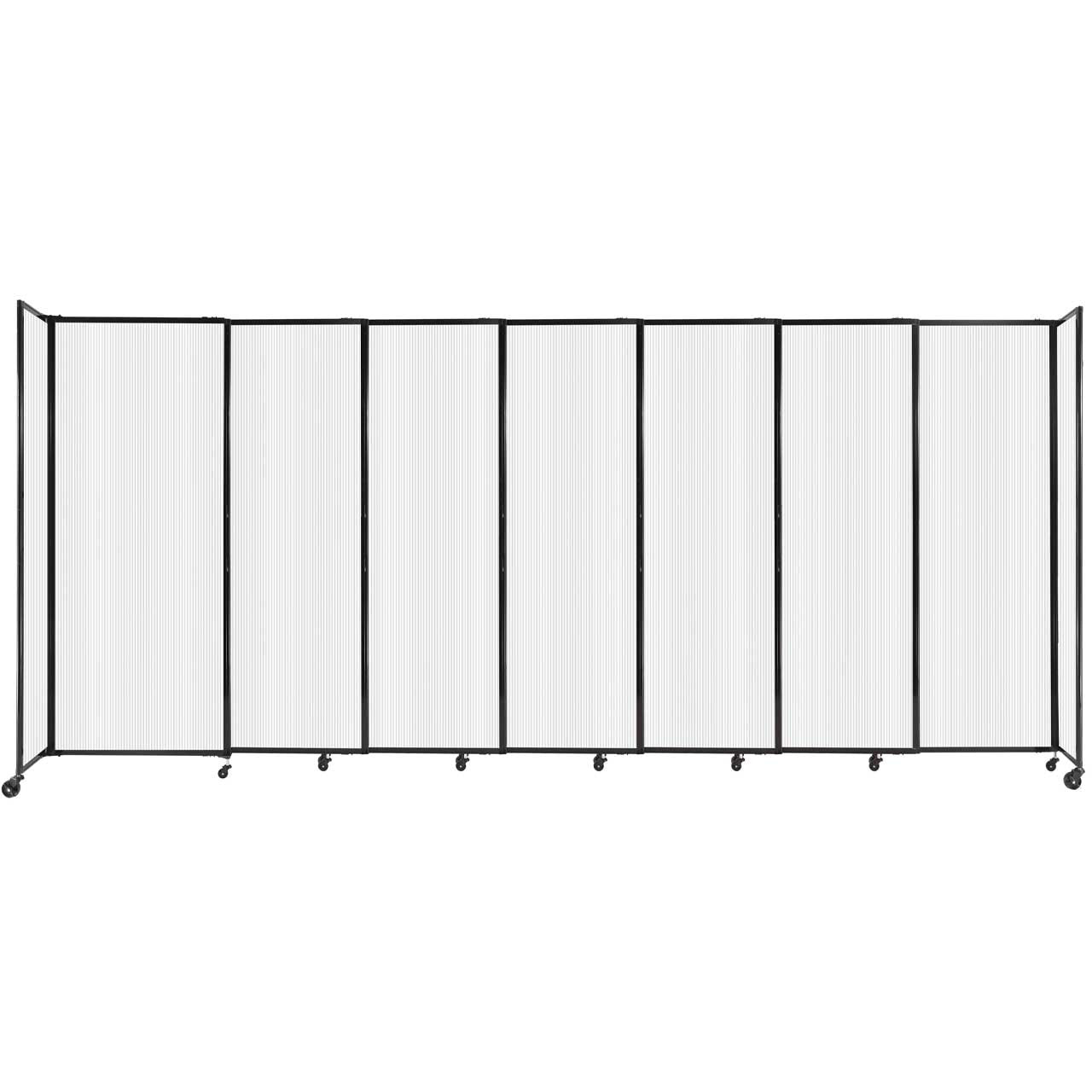 Polycarbonate StraightWall Sliding Portable Partition