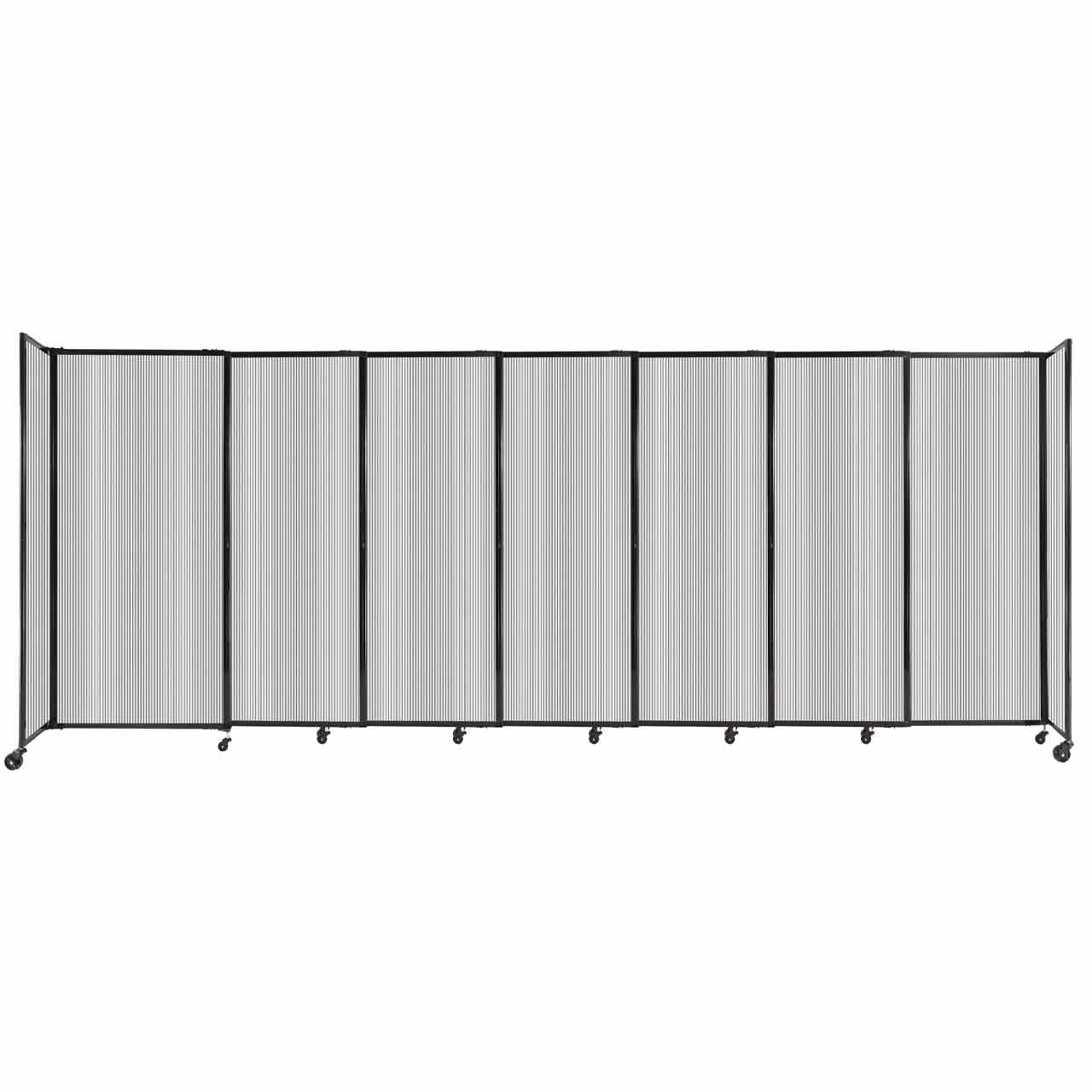 Polycarbonate StraightWall Sliding Portable Partition