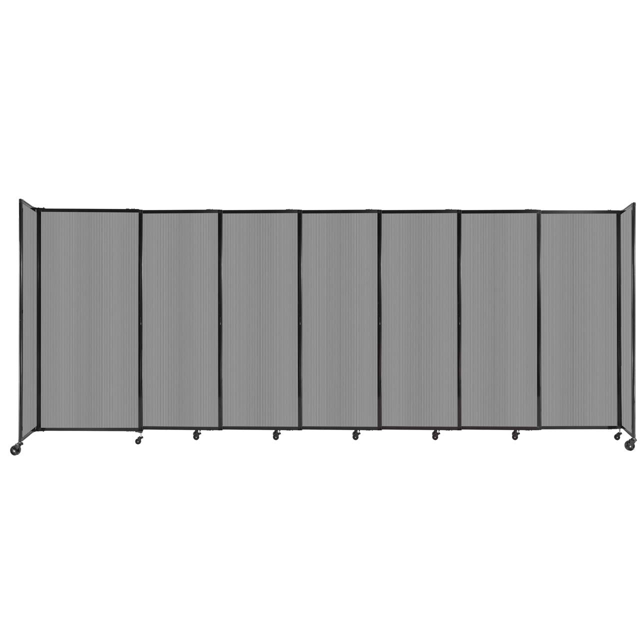 Polycarbonate StraightWall Sliding Portable Partition
