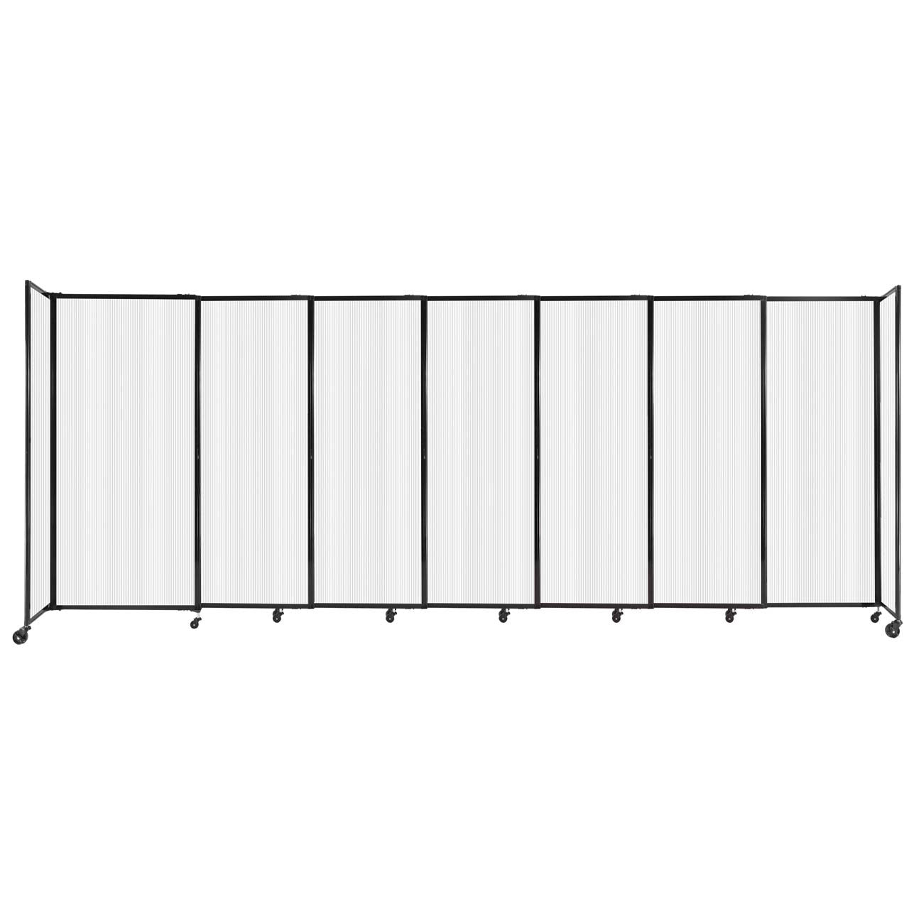Polycarbonate StraightWall Sliding Portable Partition