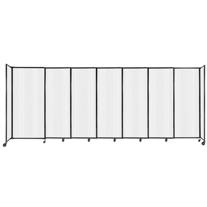Polycarbonate StraightWall Sliding Portable Partition