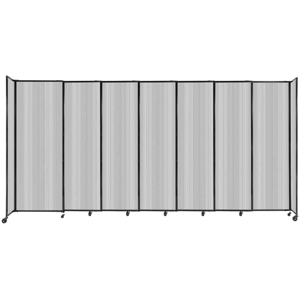Polycarbonate StraightWall Sliding Portable Partition