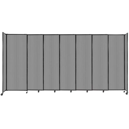 Polycarbonate StraightWall Sliding Portable Partition