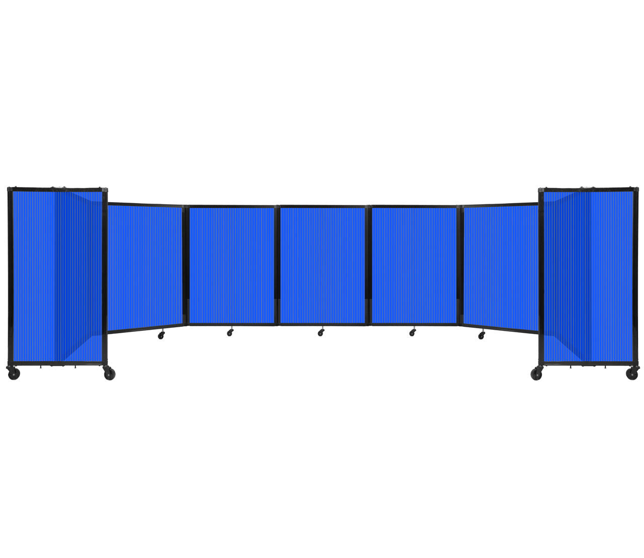 Polycarbonate Room Divider 360 Folding Portable Partition
