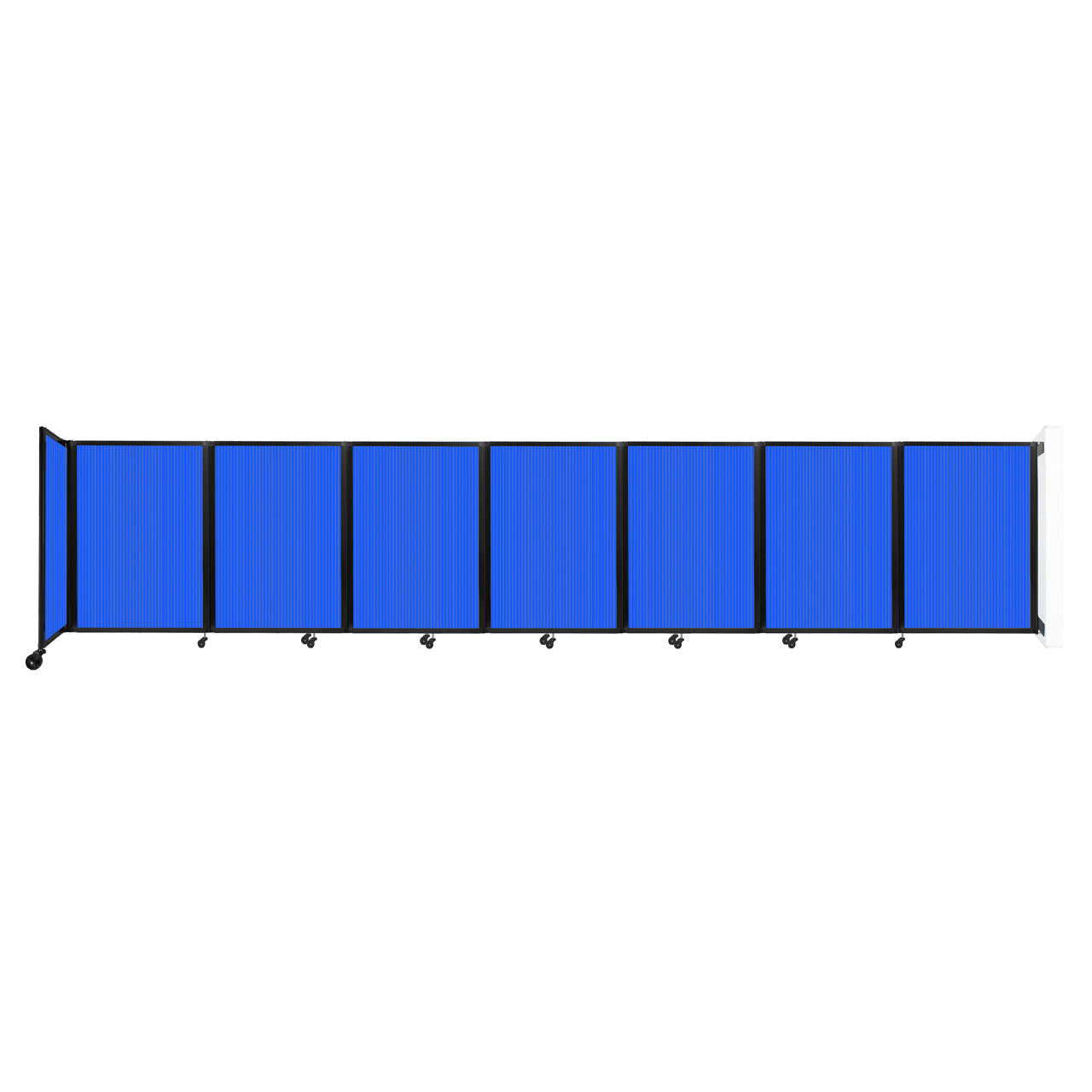 The Room Divider 360 Folding Partition, Wall-Mounted